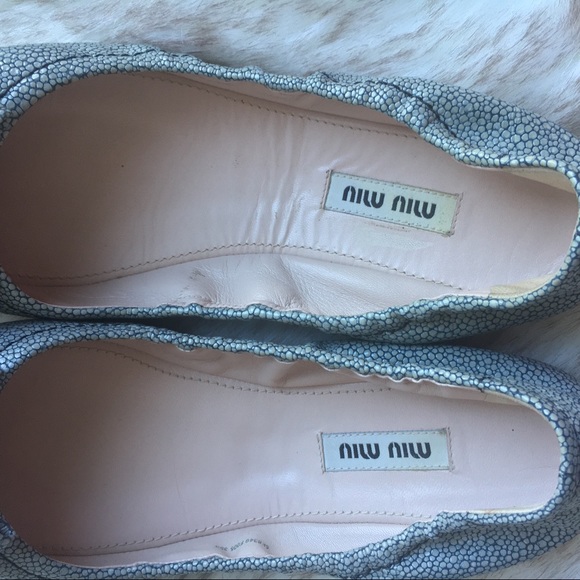 Miu Miu ballet flats with bow - 5.5 US / 35.5 EU - Picture 4 of 6